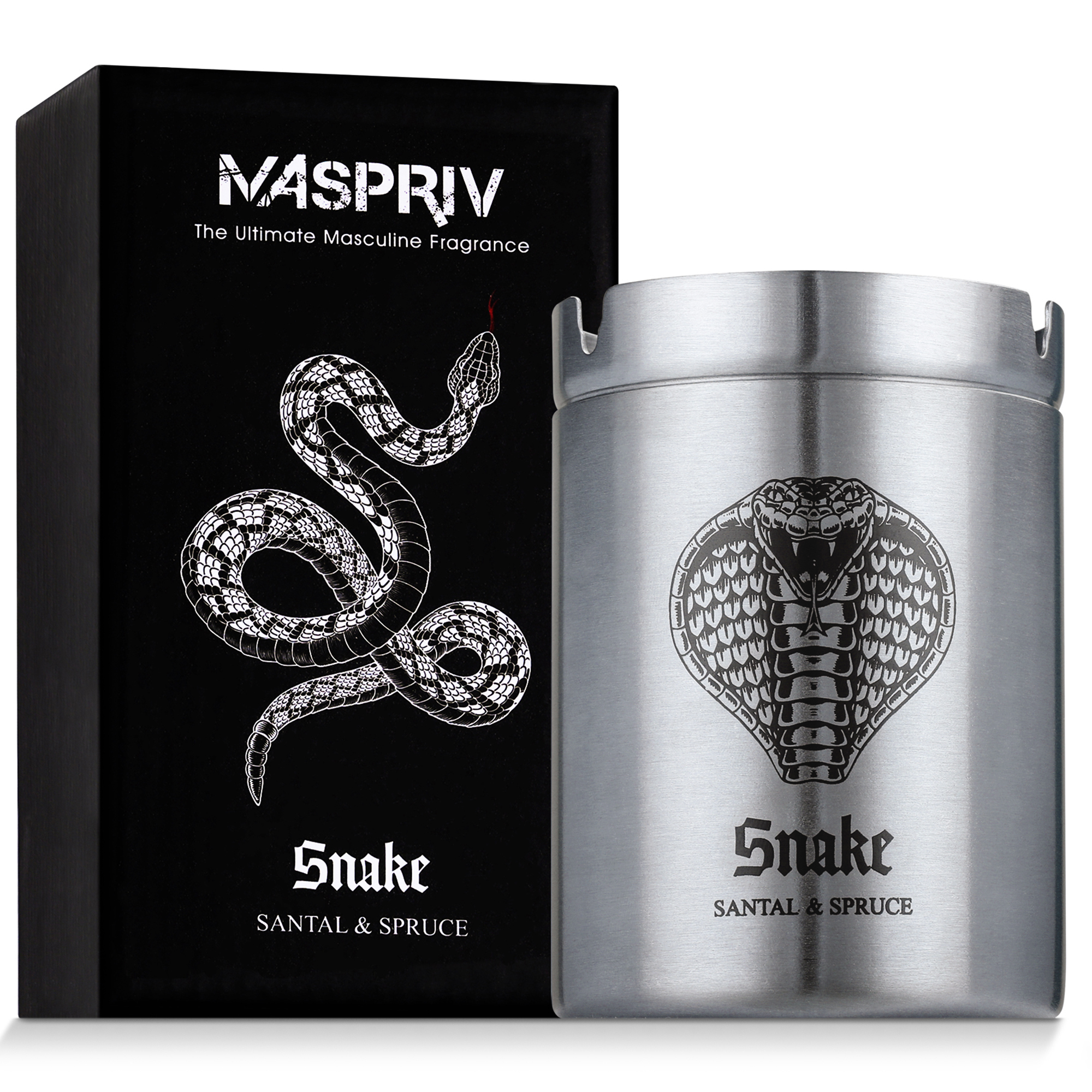 Picture of Santal & Spruce | MASPRIV Gothic Scented Candle for Men